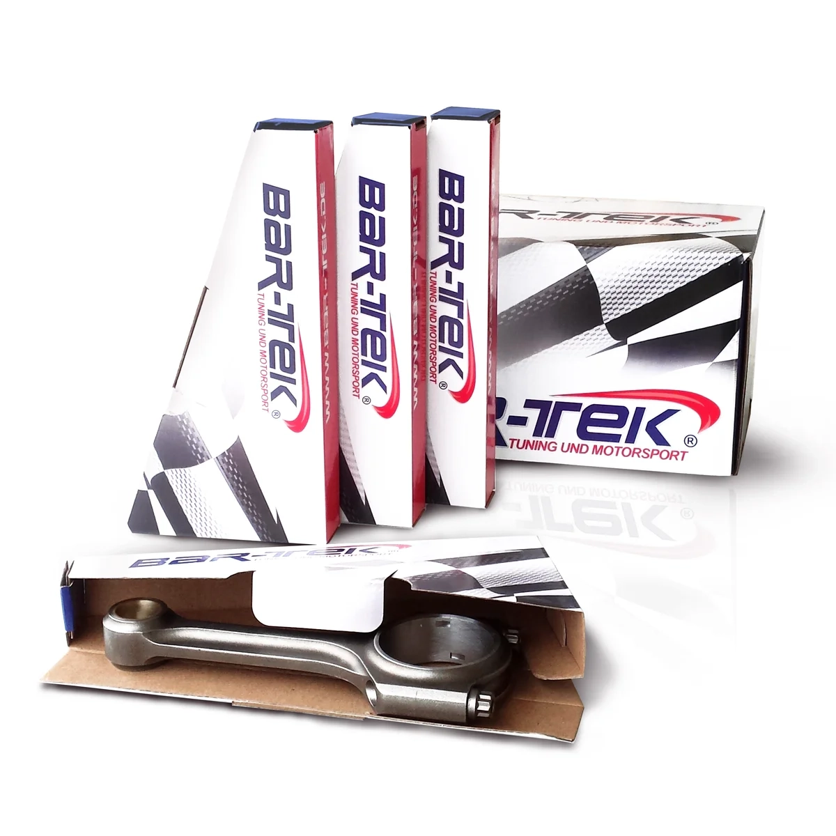 2.0L TSI EA888 Schmiedekolben- & Stahlpleuel-Set MAHLE & BAR-TEK®