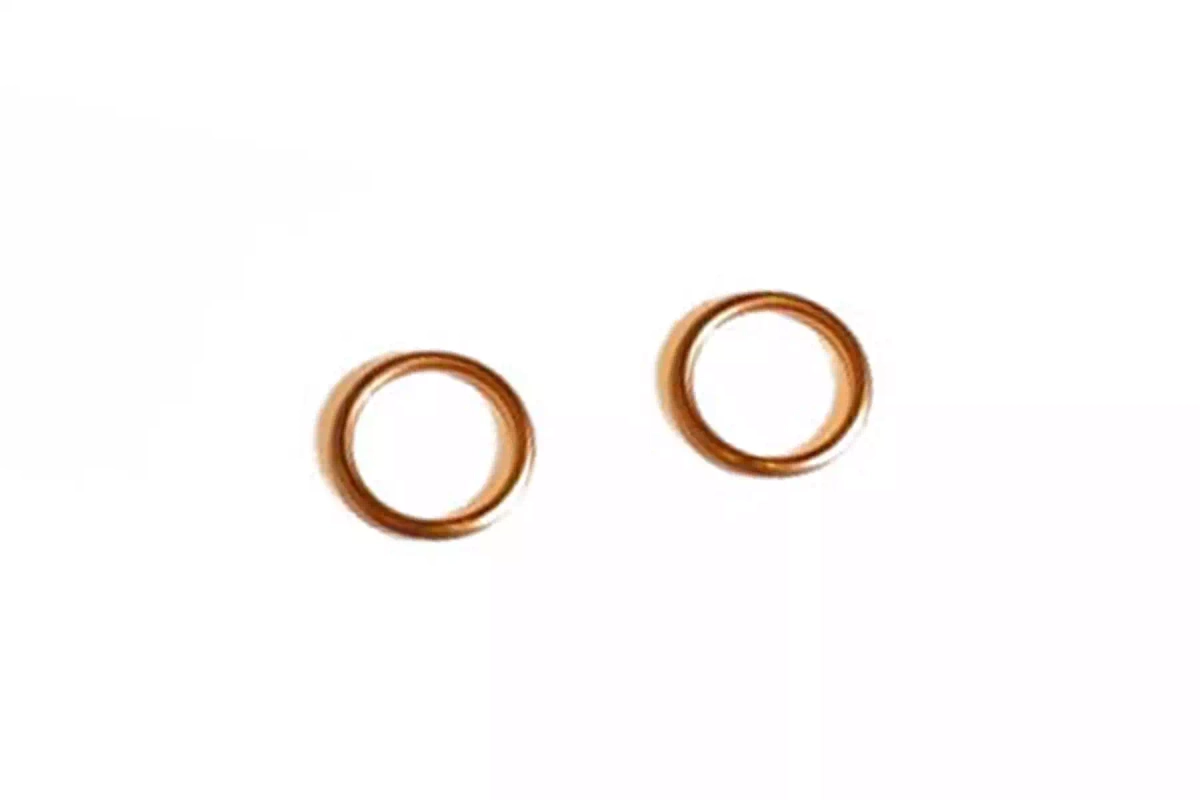 Copper sealing rings