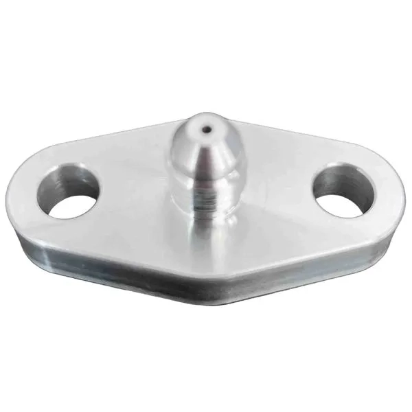 PSR oil inlet flange dash 4 with restrictor Pulsar