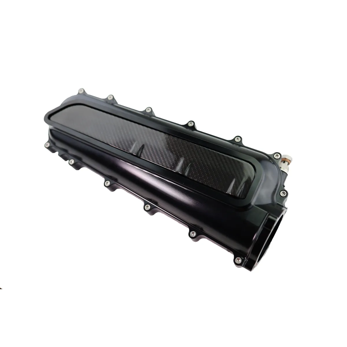 2.5 TFSI EA855 auténtica tapa del colector de admisión de fibra de carbono BAR-TEK®.