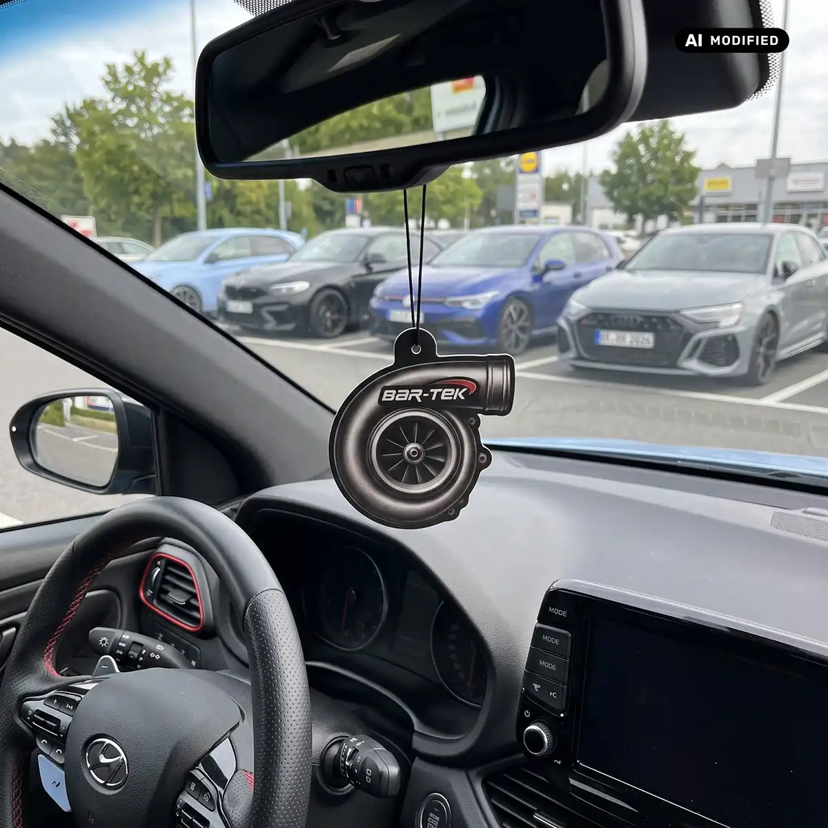 Duftbaum Auto Lufterfrischer Dark Ice "Turbolader" BAR-TEK®
