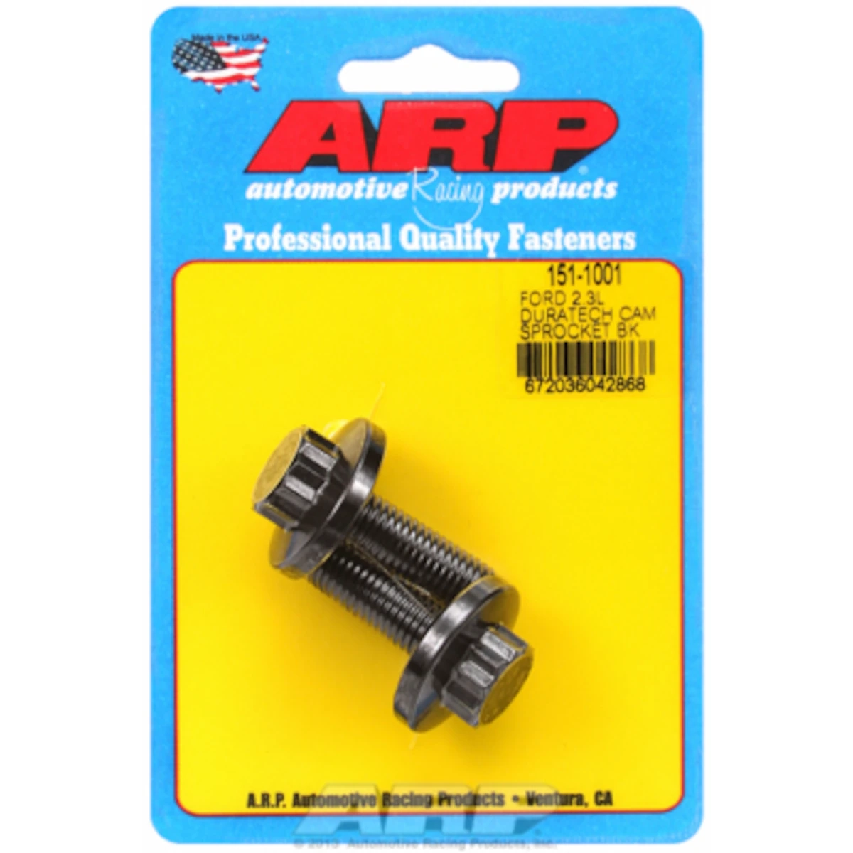 Ford 2.3L Duratec camshaft sprocket bolts