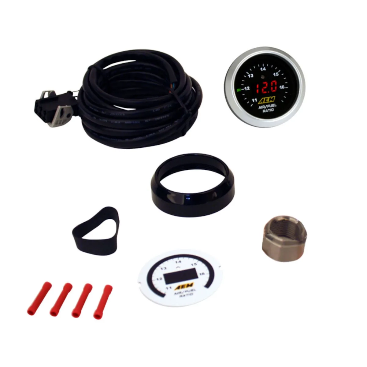 Digital Breitband O2 AFR UEGO Kontrollinstrument ohne Sonde AEM