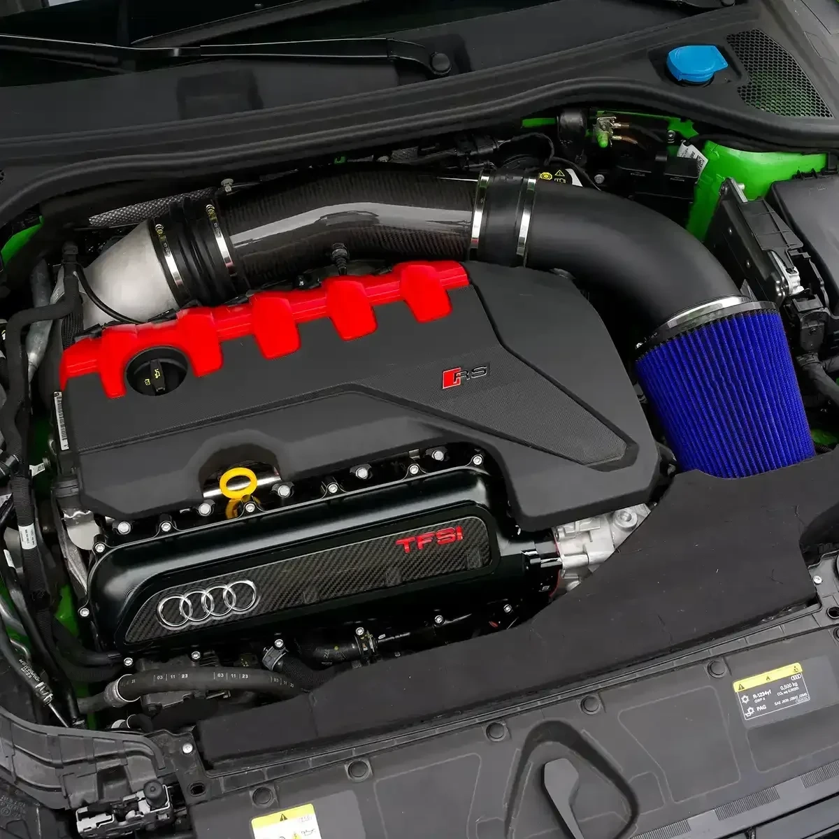 2.5 TFSI EA855 evo Upgrade offene Carbon Ansaugung mit TÜV BAR-TEK®