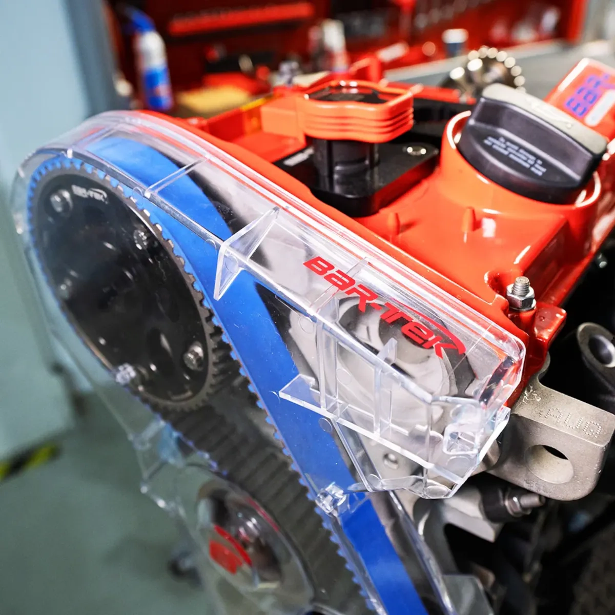  1.8T 20V Tapa transparente de la correa dentada BAR-TEK ®