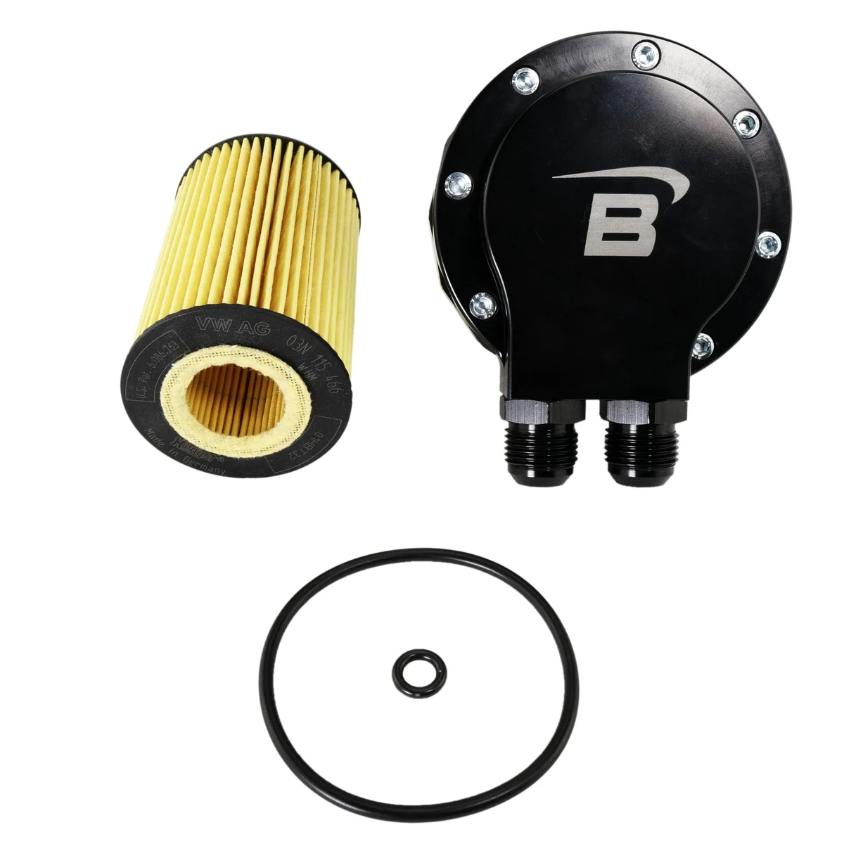 EA897 evo Flanchas de enfriador de aceite