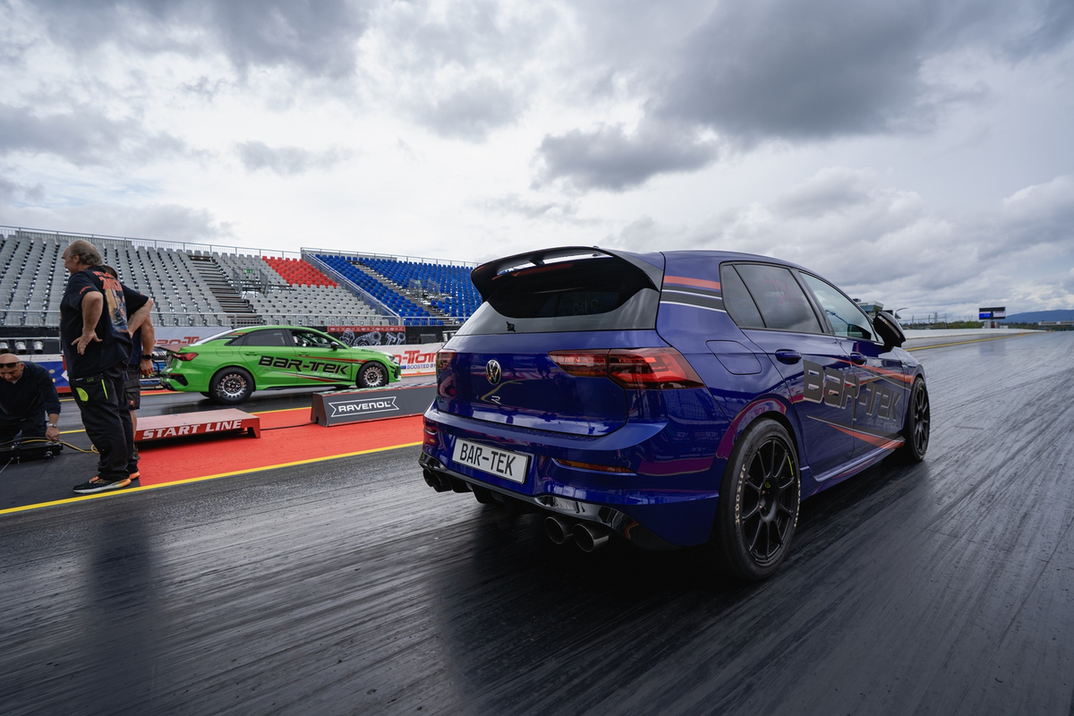 Blue Golf 8 R by BAR-TEK at the Nitrolympx