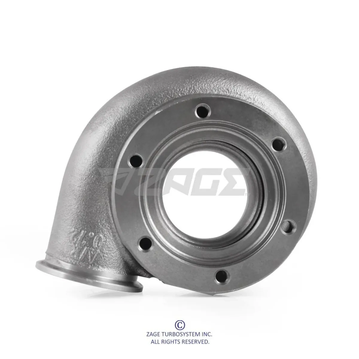 Tubo de escape GT(X)30 acero inoxidable -0,61 A/R Banda en V Turbo-Total