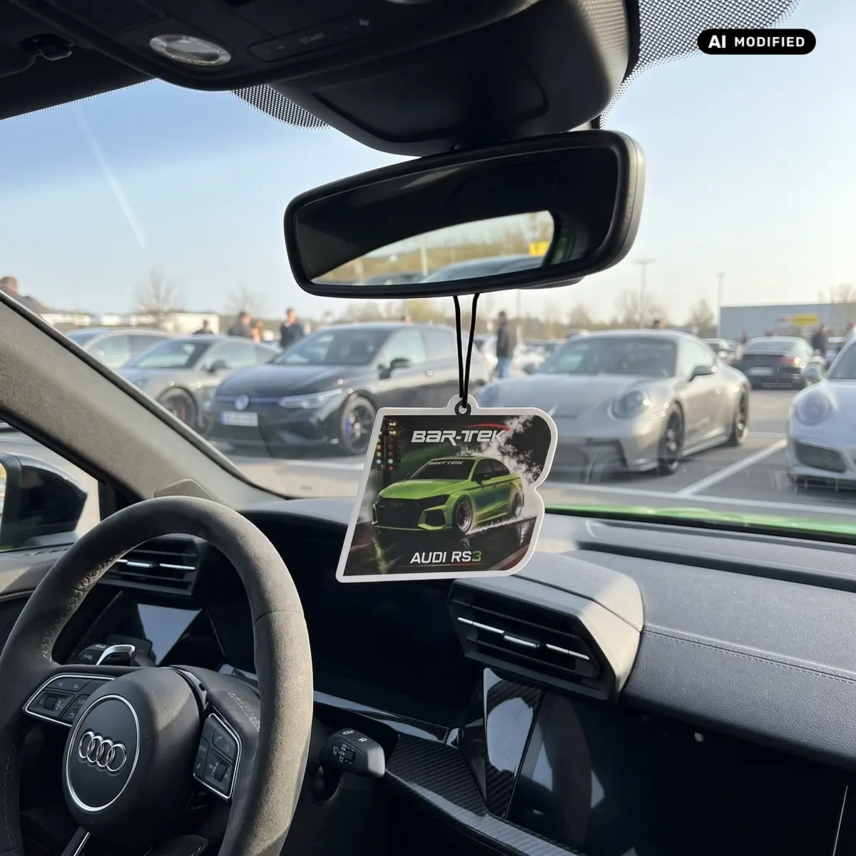 Duftbaum Auto Lufterfrischer Dark Ice "Audi RS3" BAR-TEK®