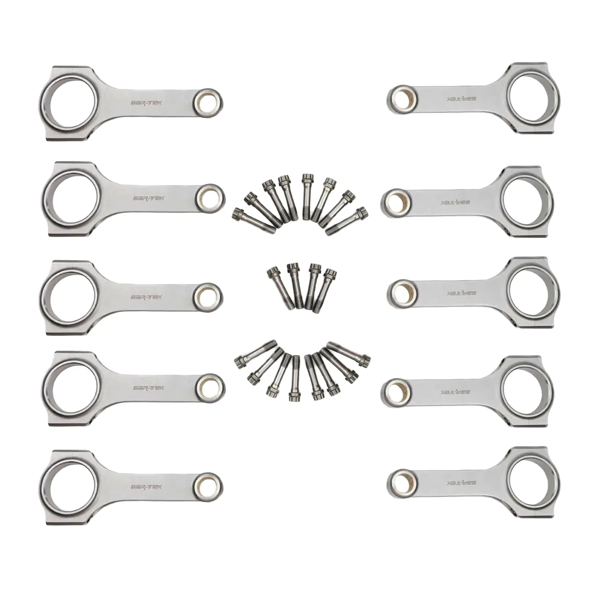 5.0 V10 biturbo Audi RS6 C6 H-beam steel conrods BAR-TEK®