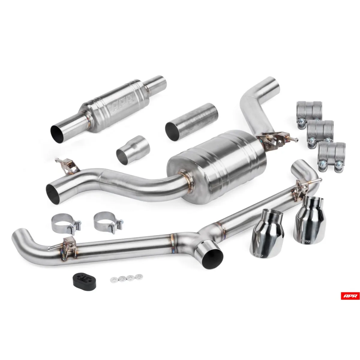 2.0 TSI EA888 Gen.3 MQB Golf 7 GTI Abgasanlage ab Kat mit ECE APR