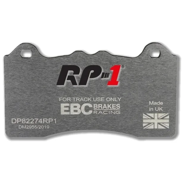 EBC Racing Plaquettes de frein adaptées pour 2.0L TSI Golf 7R, S3, Leon Cupra et bien d’autres.