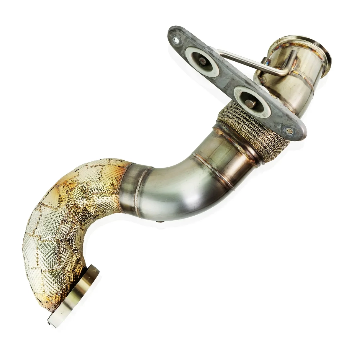 2.5 TFSI EA855 Evo 4" Custom Downpipe für Thor 777 Turbo BAR-TEK®
