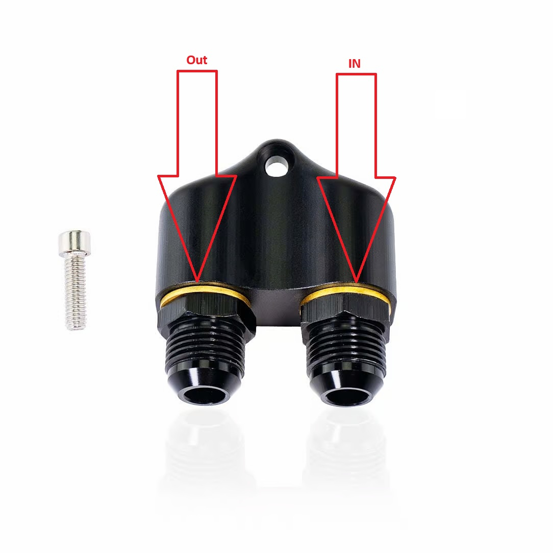 Adaptador refrigerador de aceite para transmisiones ZF 8HP50 y 8HP70 BAR-TEK®
