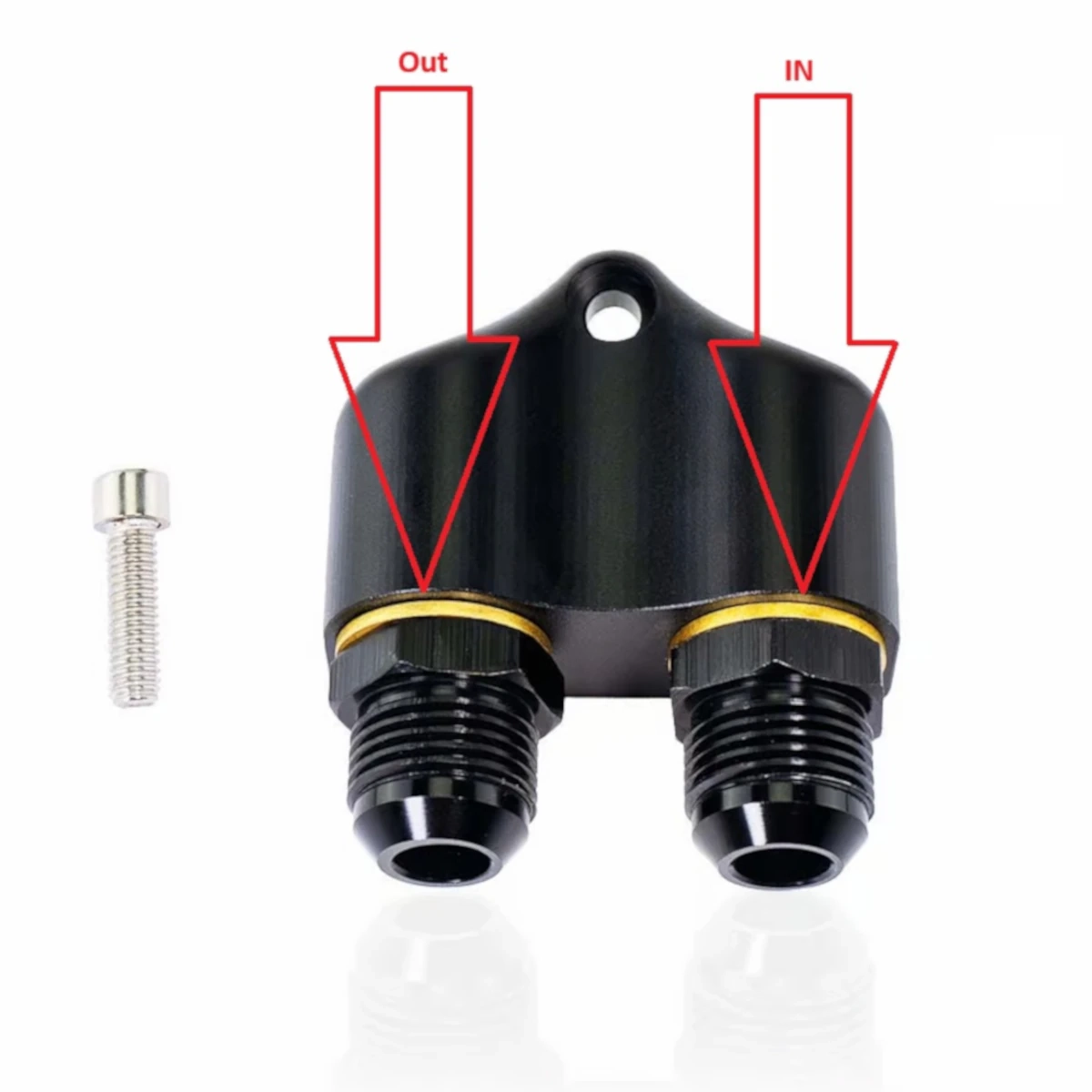 Adaptador de enfriador de aceite para transmisiones ZF 8HP50 y 8HP70 BAR-TEK®