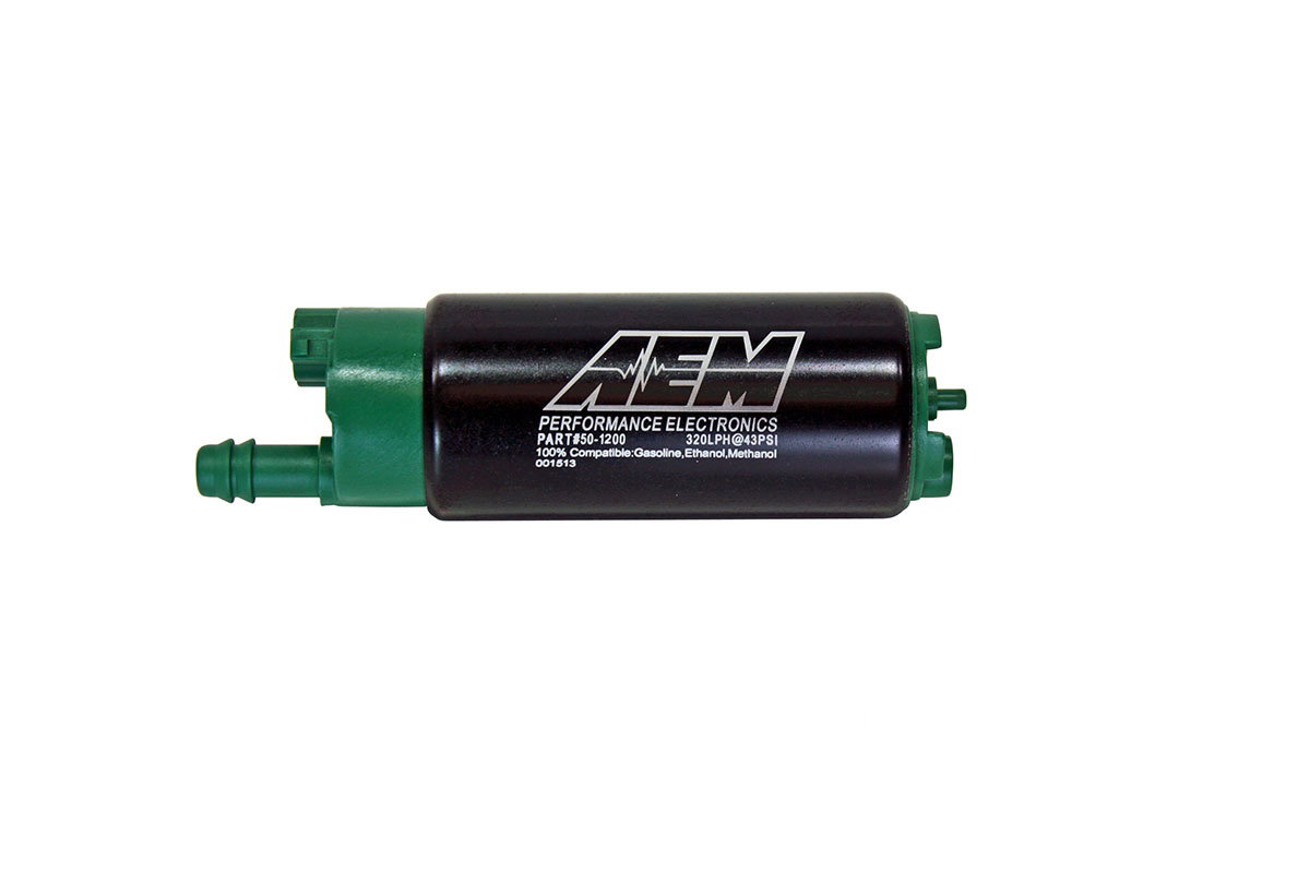 320lph E85 High Flow Kraftstoffpumpe Versetzter Einlass AEM 