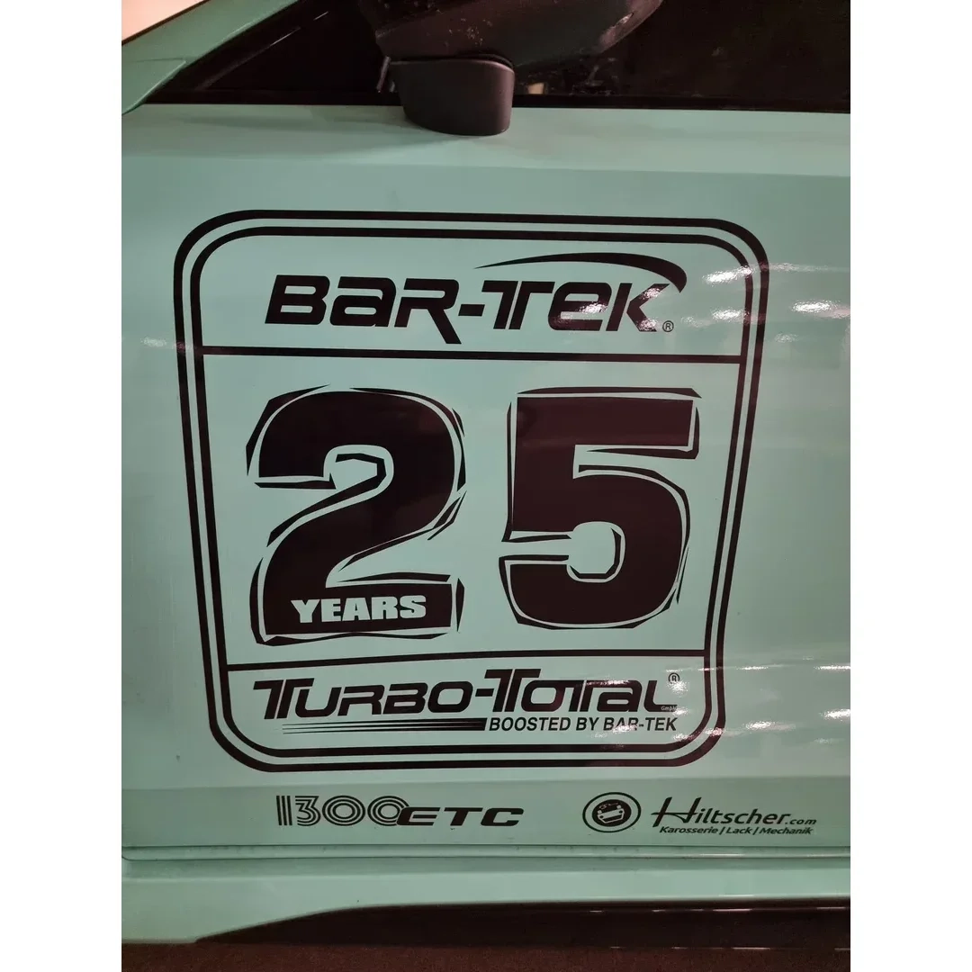 BAR-TEK® Jubi 25 Startnummer transparent
