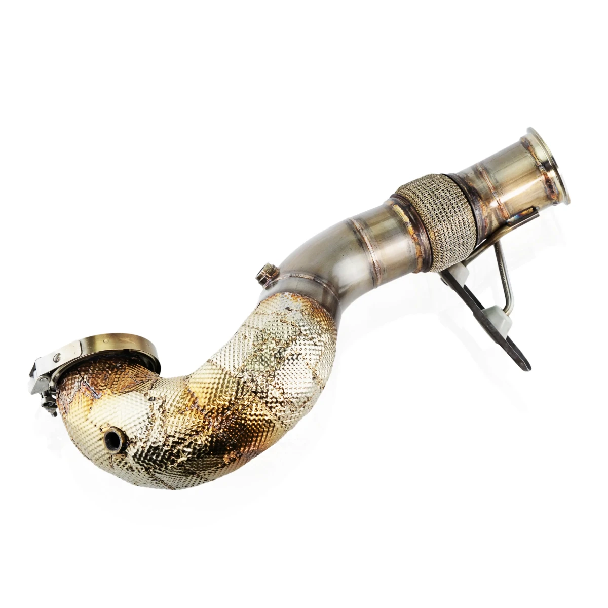 2.5 TFSI EA855 Evo 4" Downpipe personalizado para Thor 777 Turbo BAR-TEK®