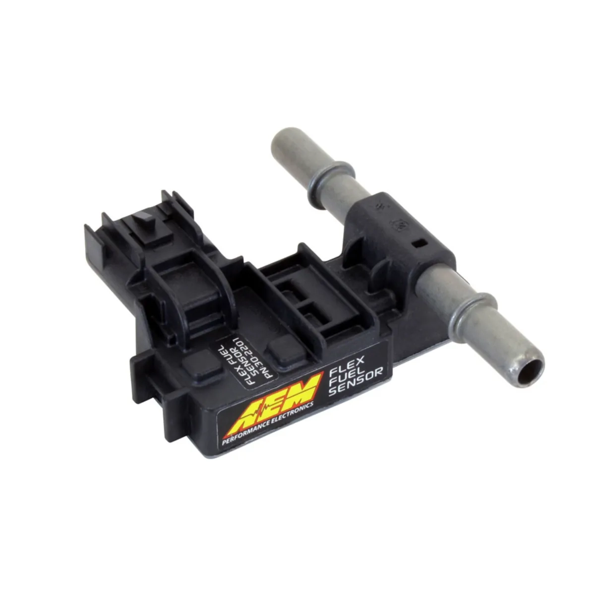 AEM Flex-Fuel sensor kit for real-time measurement of ethanol content and fuel temperature with -6 AN fittings