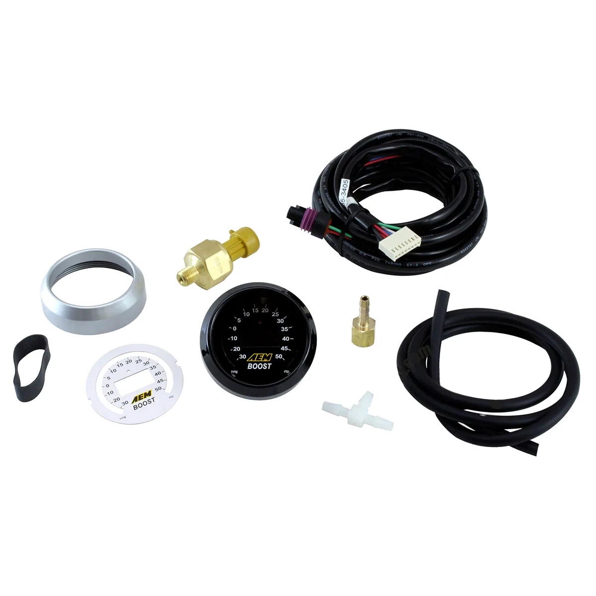 AEM Digital 50 PSI Boost Pressure Gauge