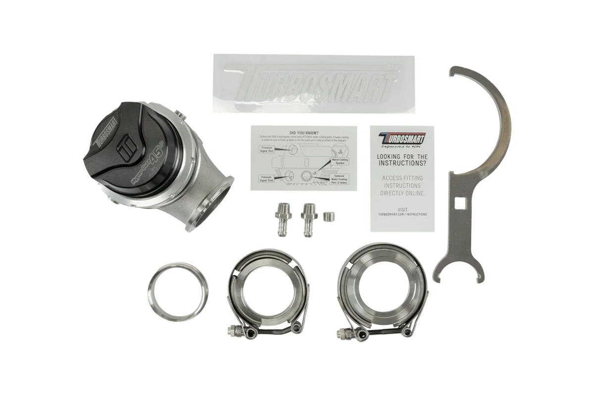  Turbosmart GenV CompGate40HP "High Pressure" 2.4 bar (Black)