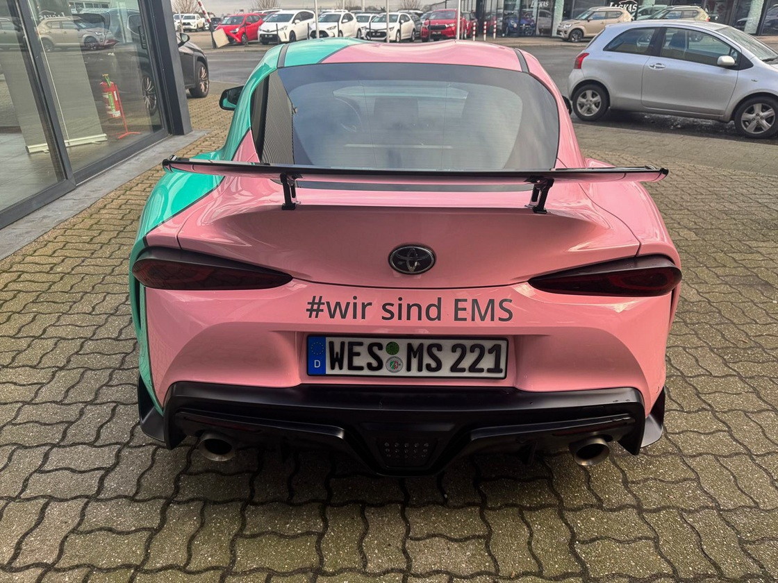 Rückseite vom Toyota GR Supra 3.0