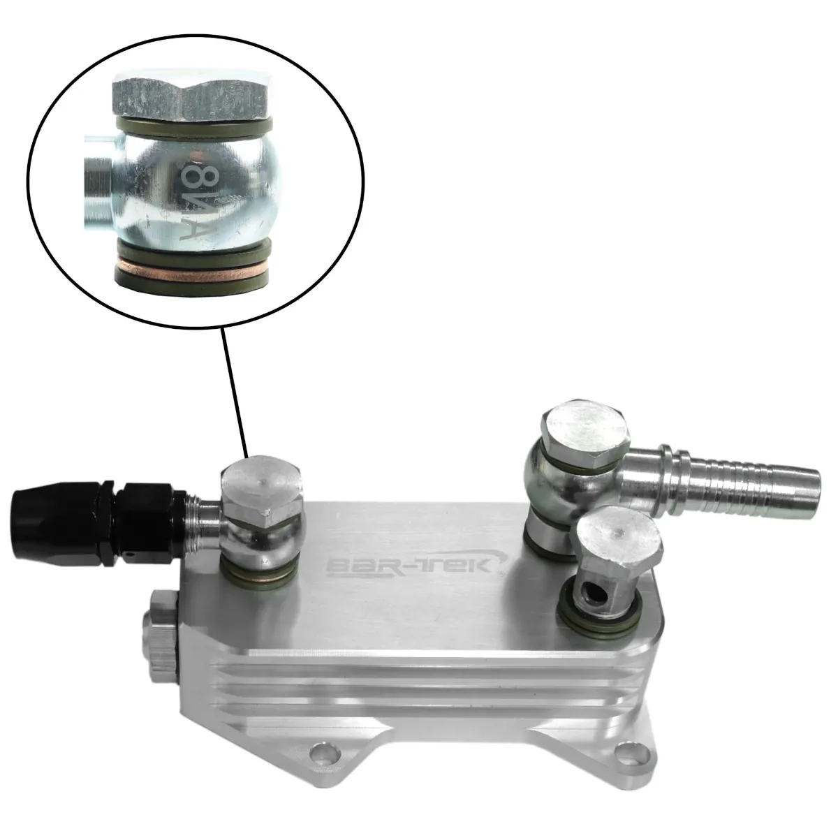 Enlace de refrigeración de aceite 2.0L TFSI EA113 BAR-TEK®