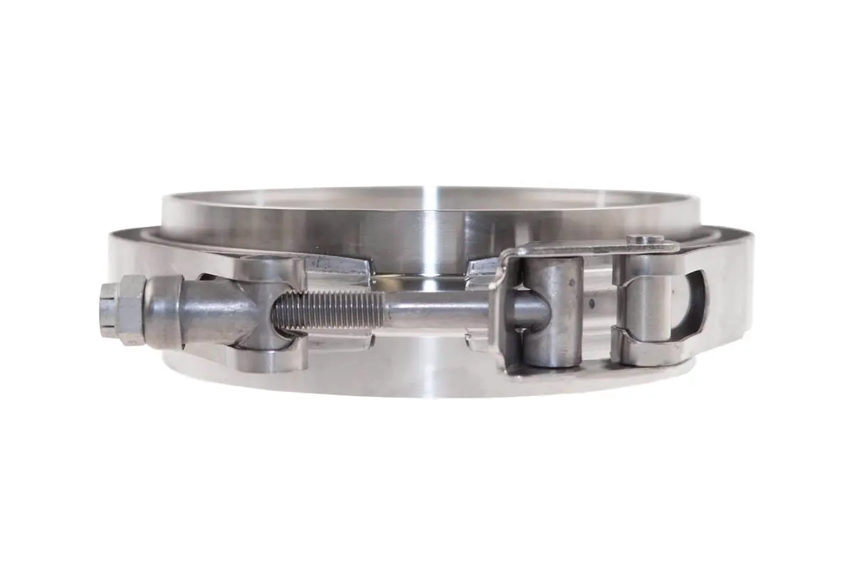 Abrazadera de escape en V ranura de acero inoxidable & Juego de lengüetas