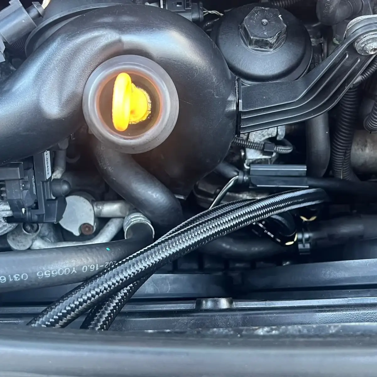 VAG TDI oil cooler-kit