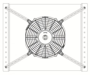 variable mounting bracket SPAL