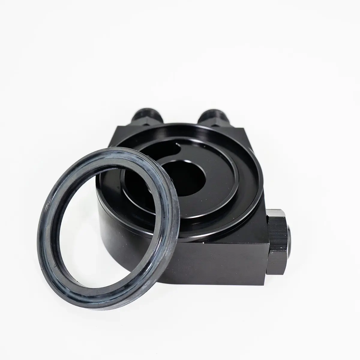 Junta Brida del radiador de aceite, adaptador del termostato, placa sandwich