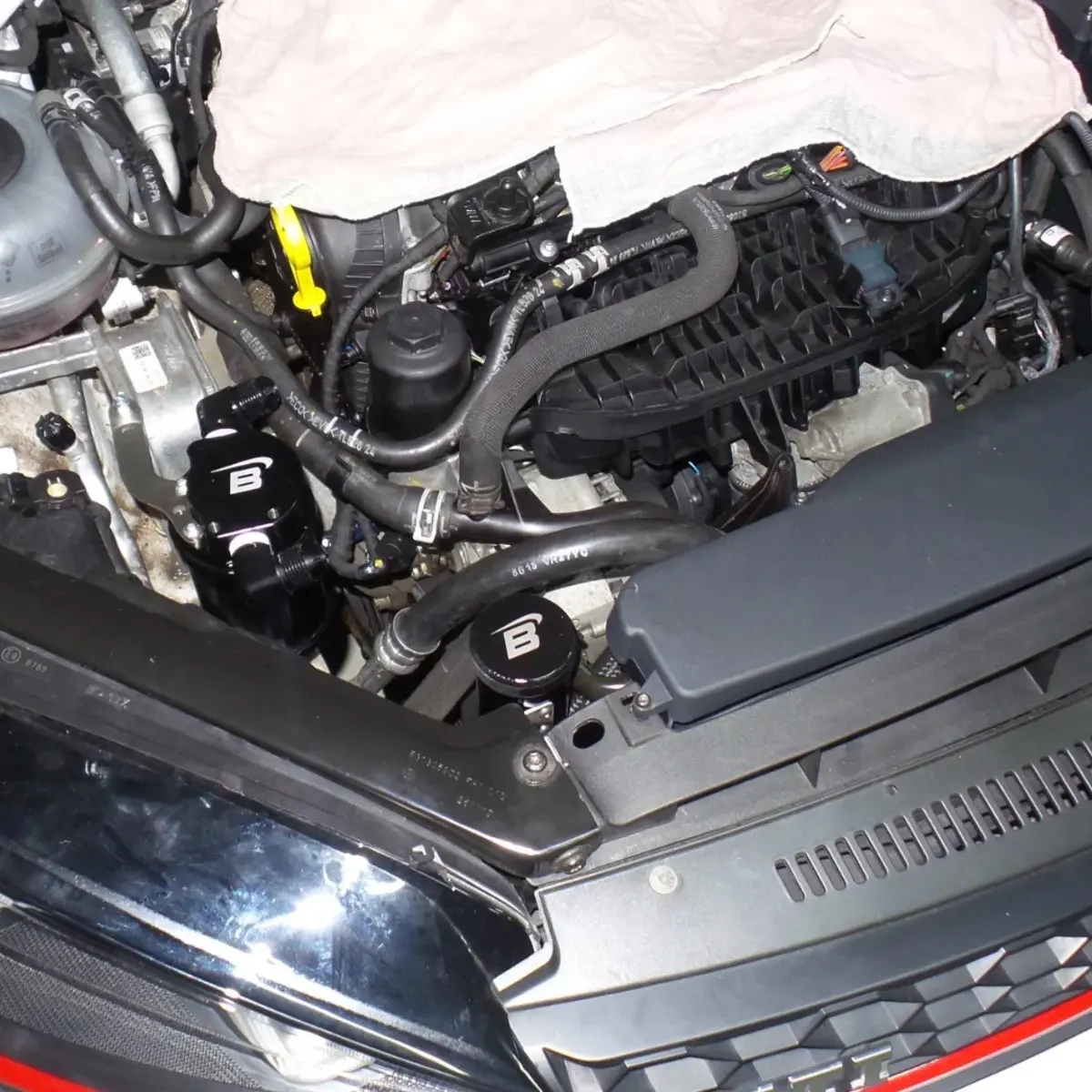 2.0 TSI EA888 Gen.3 MQB Billet de remplissage d'eau d'essuie-glace BAR-TEK®