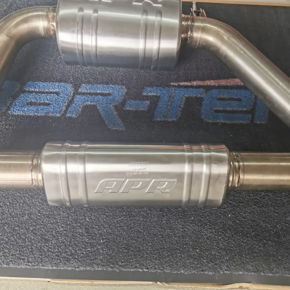 Golf 7 GTI Abgasanlage ab Kat mit ECE APR