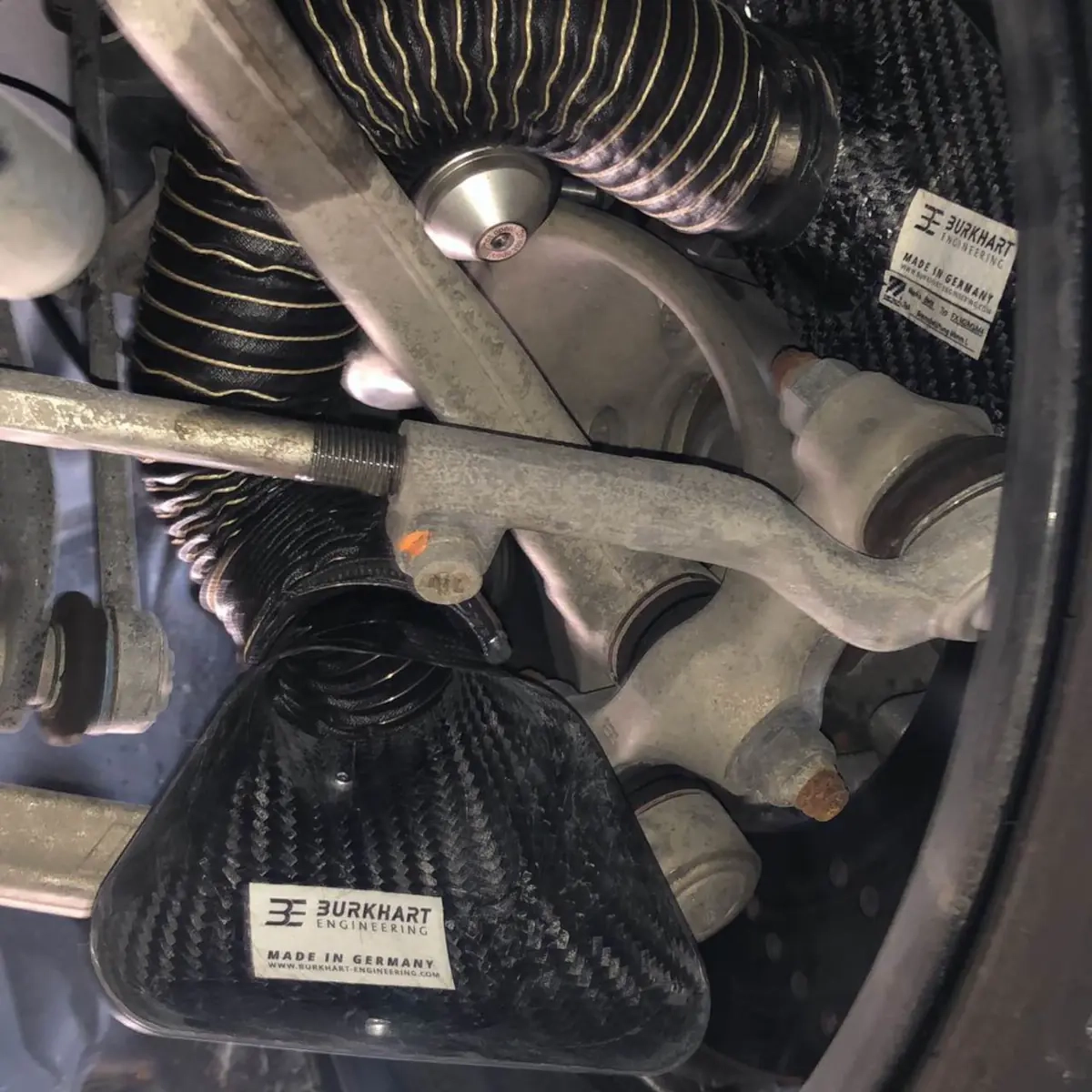 Carbon Trichter für Bremsenkühlung VA passend für BMW F87 M2 & S55B30 F8X M3/M4