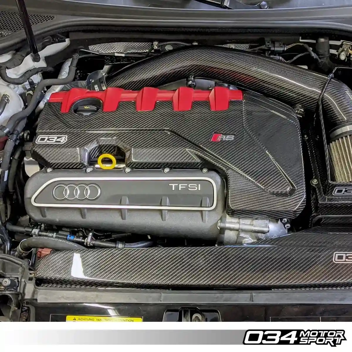 2.5 TFSI EA855 evo Carbon engine cover