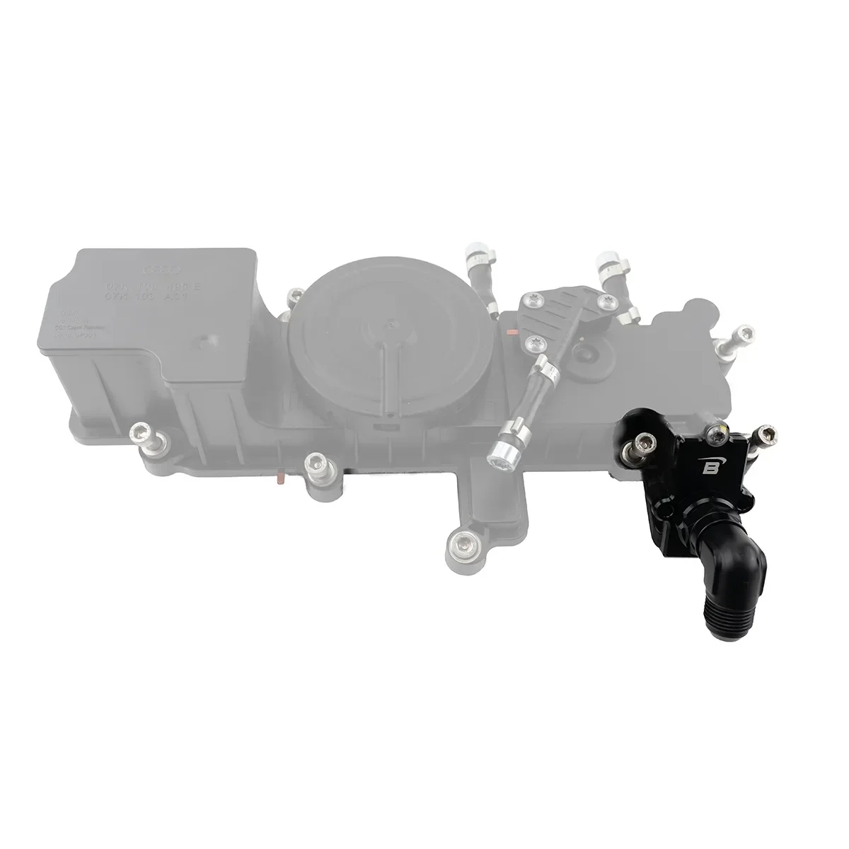 2.5 TFSI EA855 evo billet Dash fitting crankcase ventilation PCV BAR-TEK®