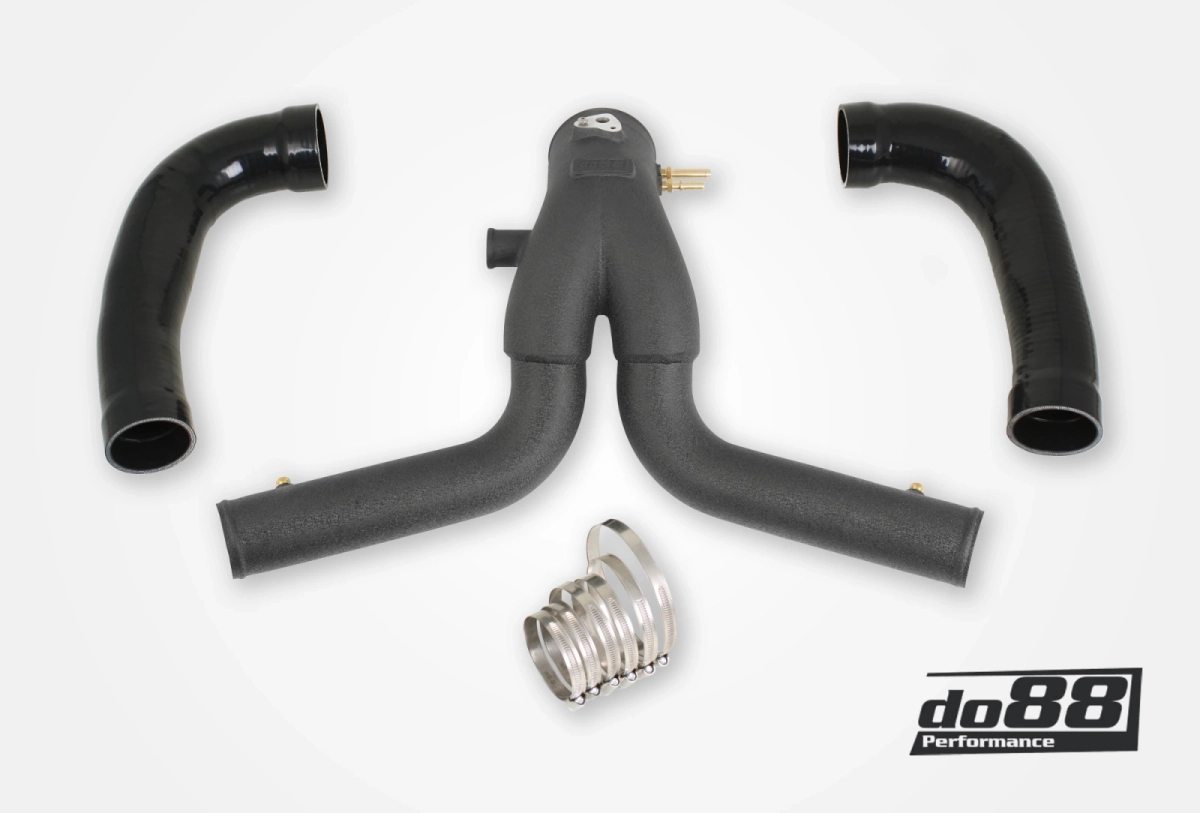 Porsche 911 Turbo 991.2 intake pipe Y-pipe do88