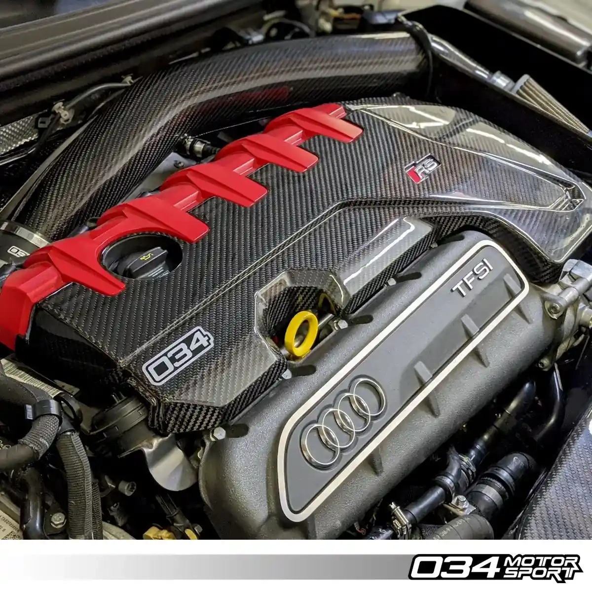 2.5 TFSI EA855 evo Carbon engine cover