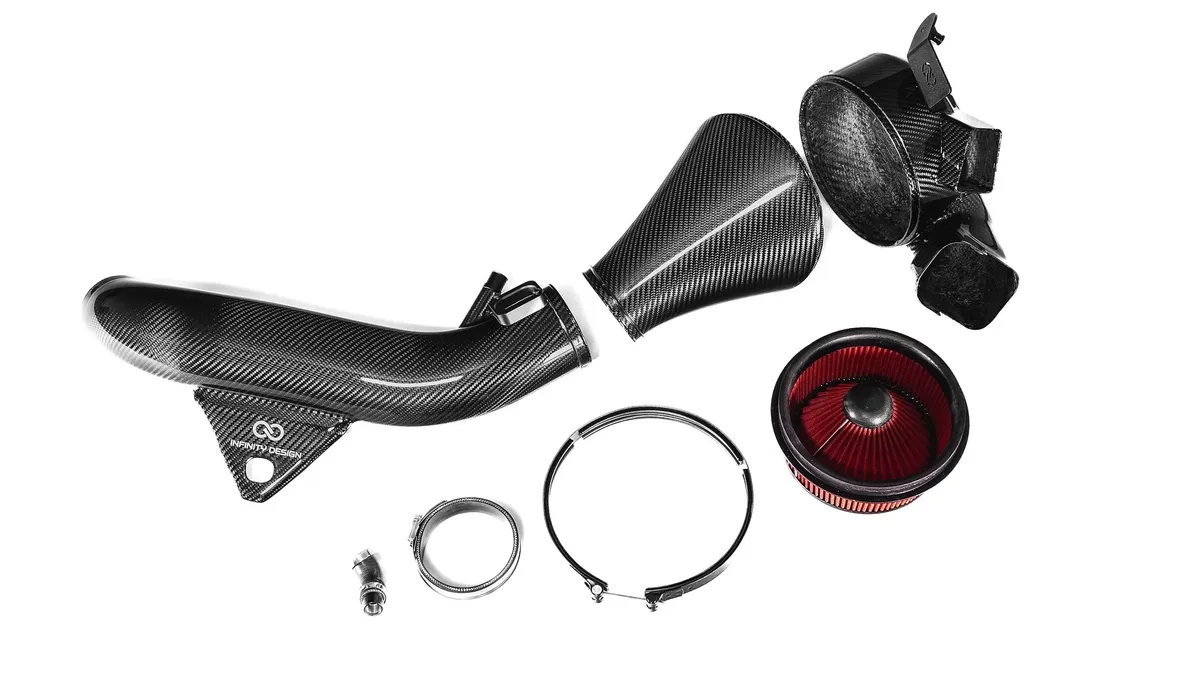 Upgrade carbon air intake suitable for BMW N55B30 F87 M2 Infinity Design