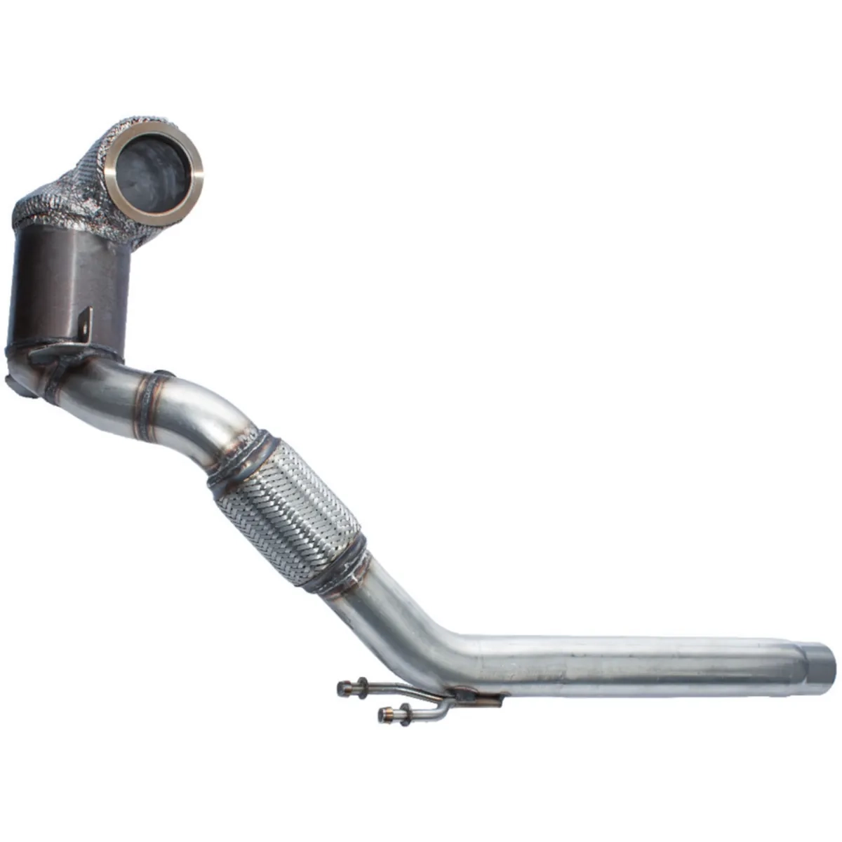 2.0L TSI EA888 Gen.3 MQB Downpipe mit TÜV/EWG HJS