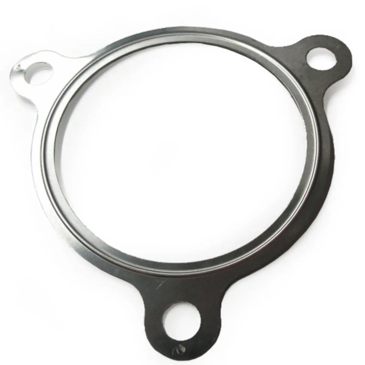 Metal turbo gasket for Audi S3 & TT 1.8T between turbocharger and downpipe, 3-bolt design