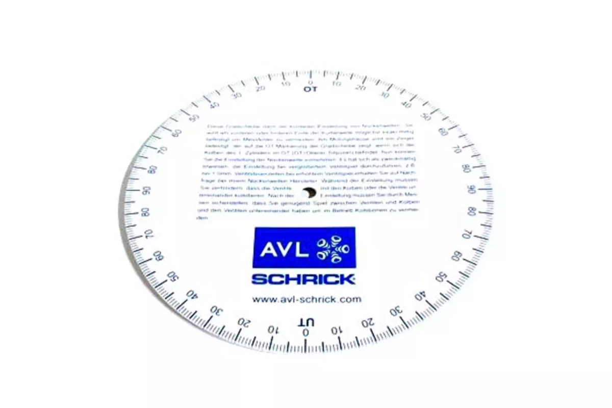 Gradscheibe Degree disc SCHRICK