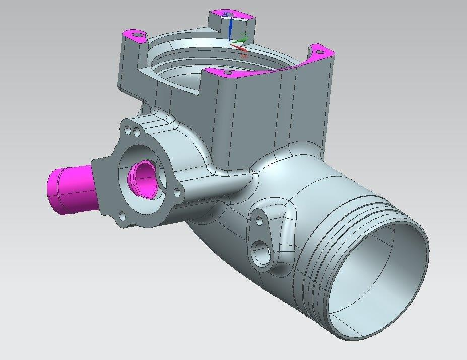 2.5 TFSI EA855 evo mise à niveau Elbow/tubulure à papillon BAR-TEK®
