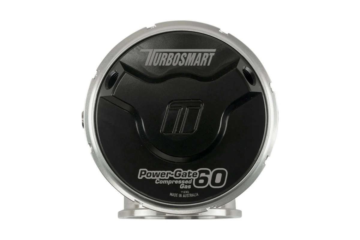  Turbosmart GenV PowerGate60CG "Gas Comprimido" 0,34 bar (Negro)
