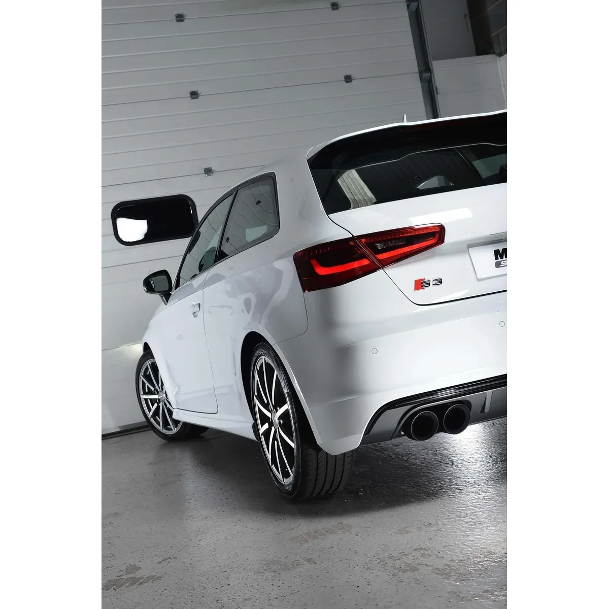 2.0L TSI Audi S3 8V exhaust system from cat with TÜV MILLTEK