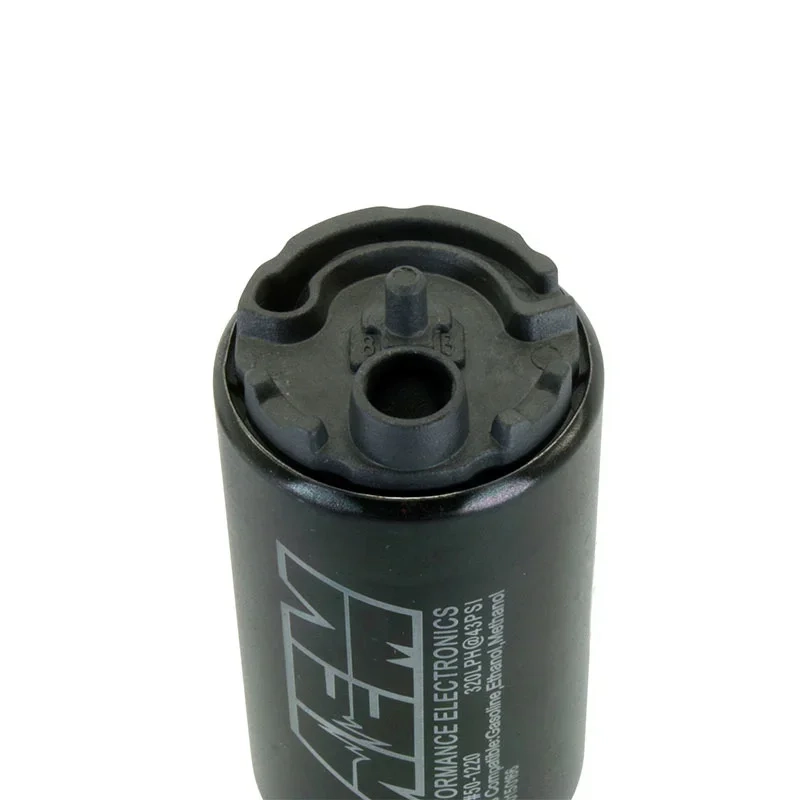 320lph E85 High Flow Kraftstoffpumpe mit Versetztem Einlass AEM