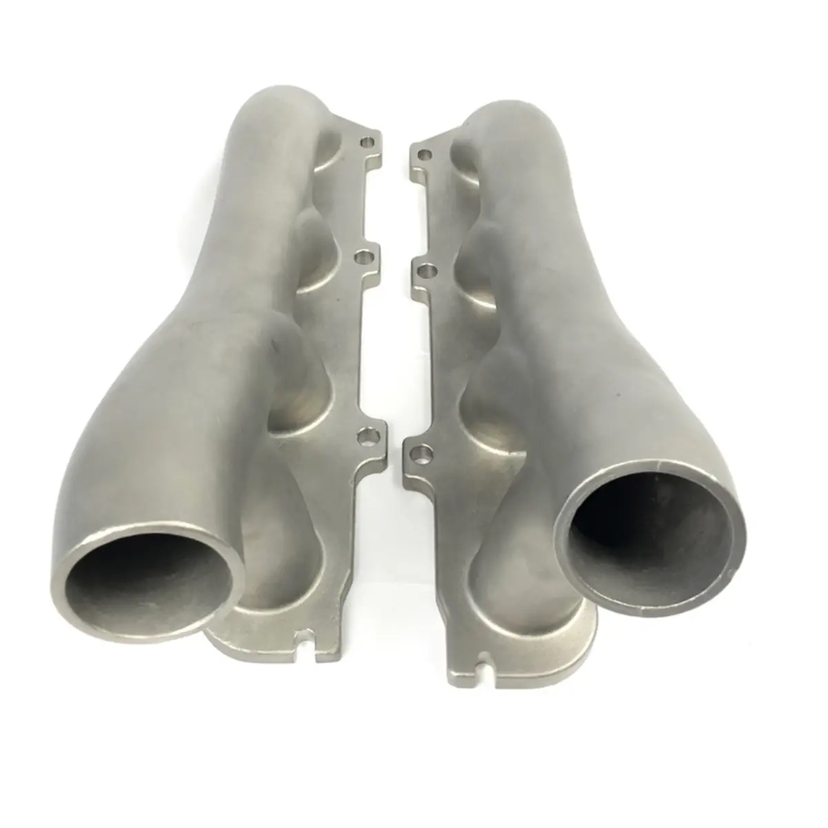 Par de colectores de escape BAR-TEK® Upgrade de acero inoxidable fundido para 4.0 TFSI EA824, compatibles con Audi RS6 y RS7 C7