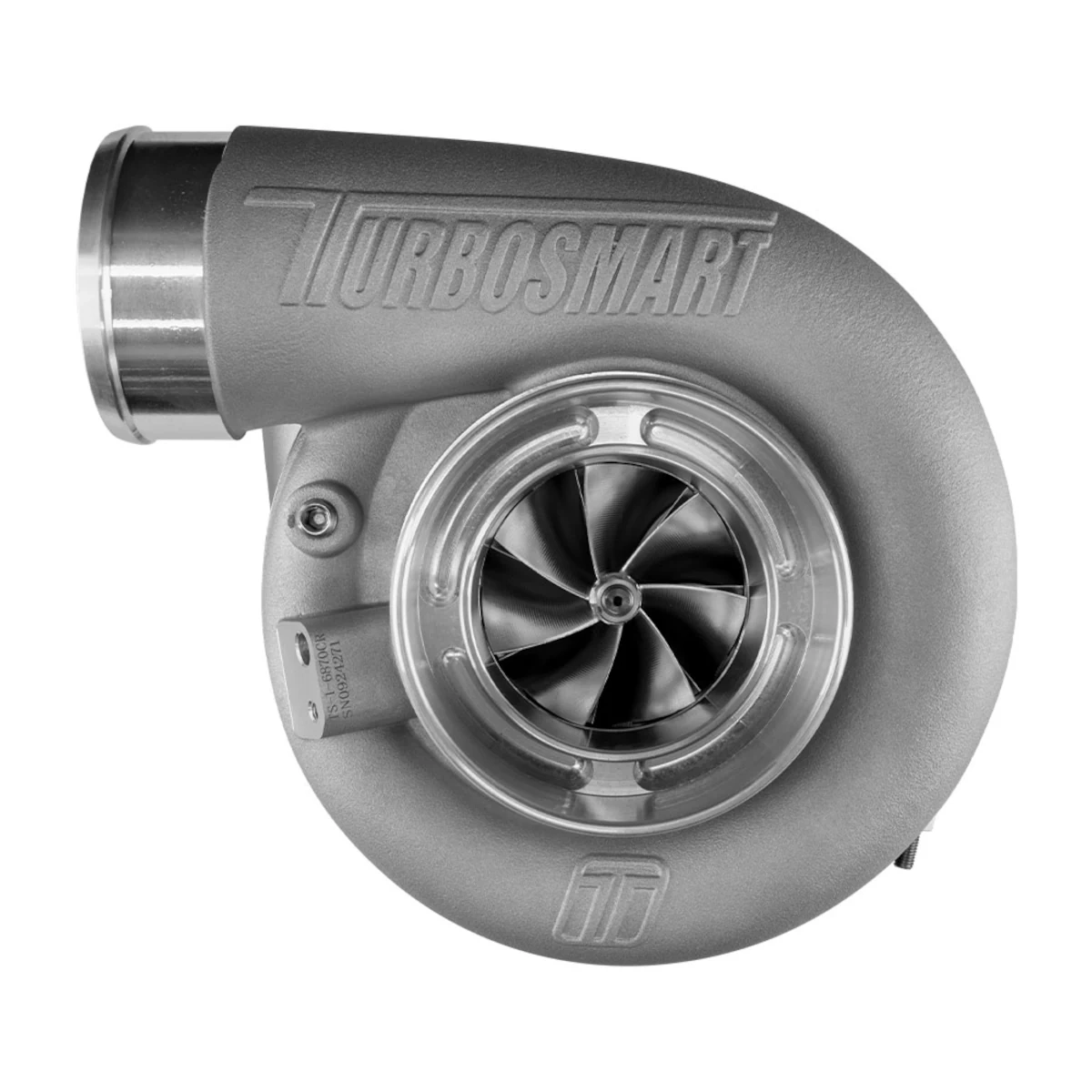 Turbosmart turbocharger 6870 V-band/V-band - Compact - Reverse