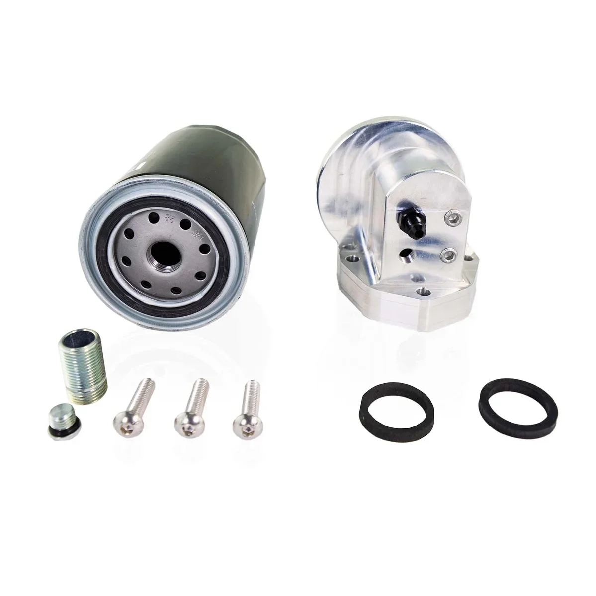 VR6 Billet oil filter flange