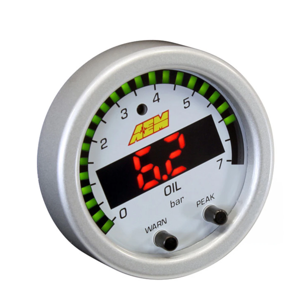 AEM X-Series Öl und Benzindruckanzeige
